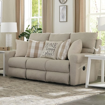 Lay Flat Reclining Sofa