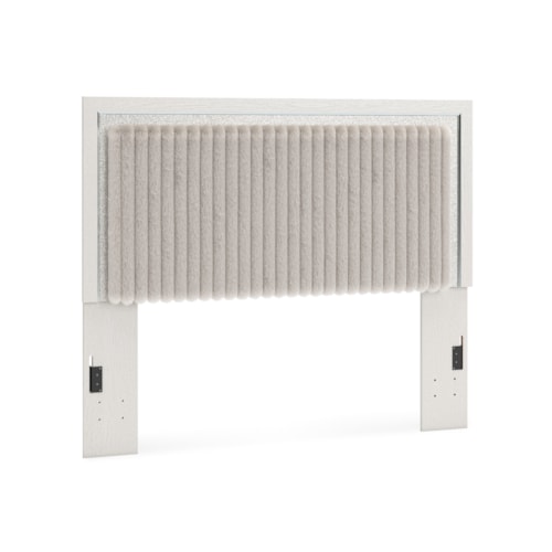 Queen Upholstered Panel Headboard