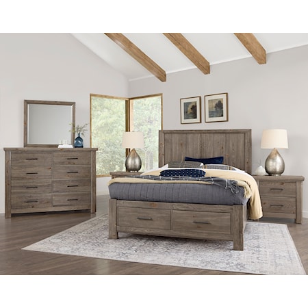 5-Piece King Storage Bedroom Set