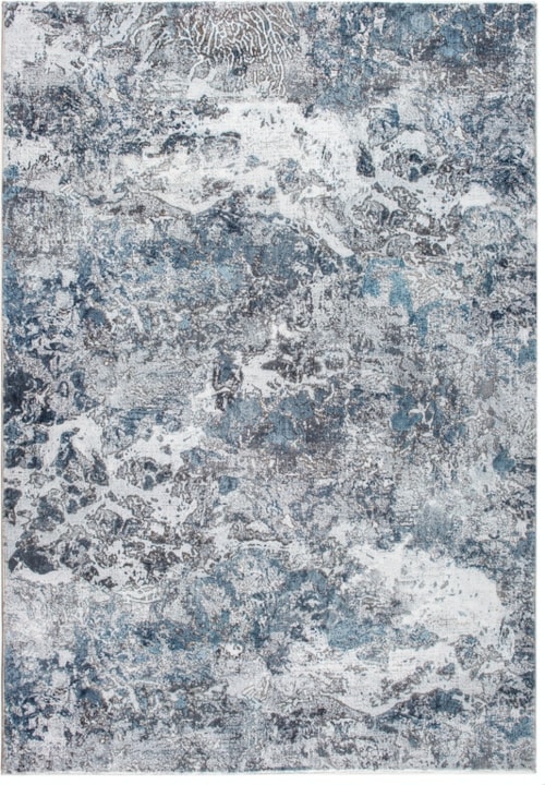 5' x 7'6" Grey Rectangle Rug