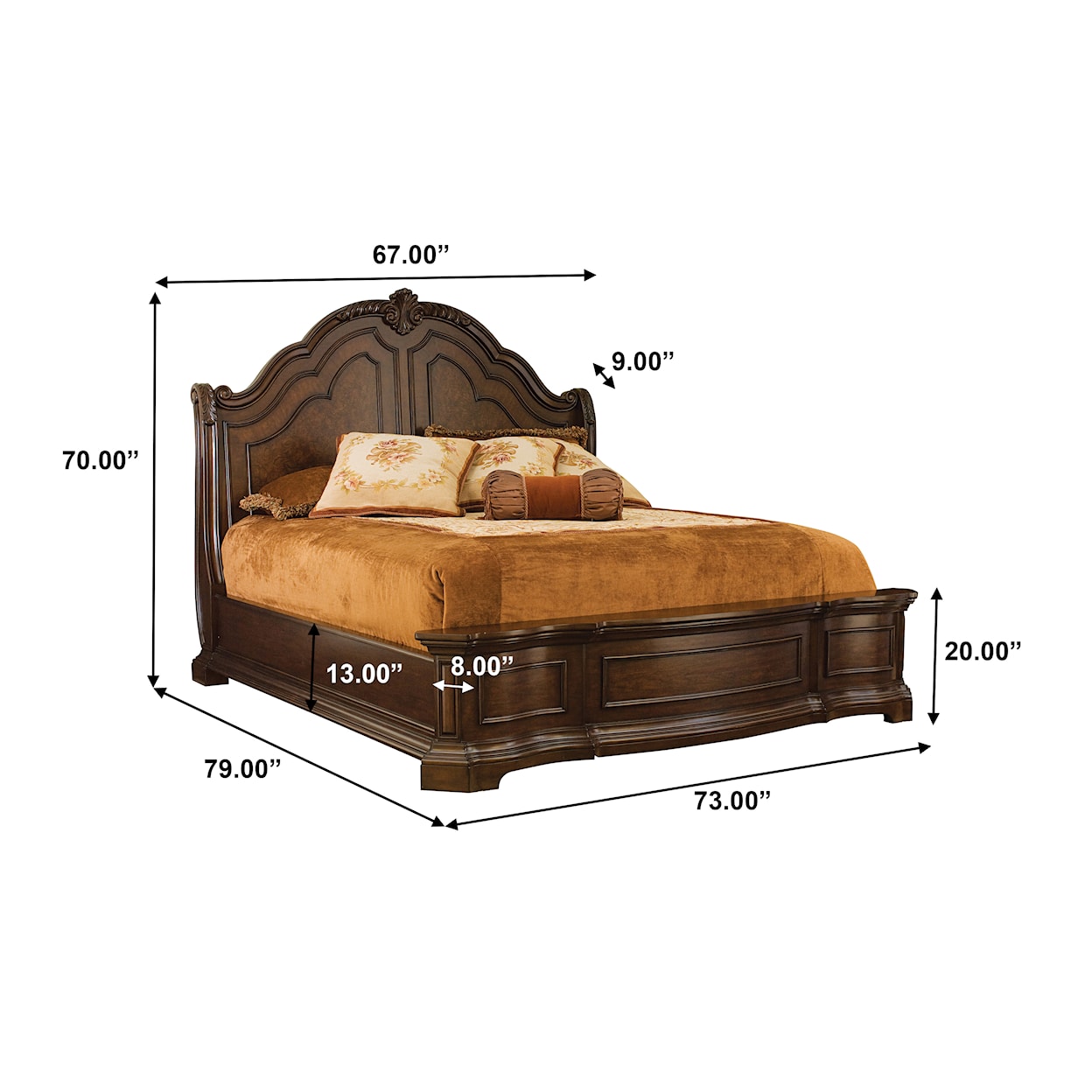 Samuel Lawrence Edington Edington Queen Headboard