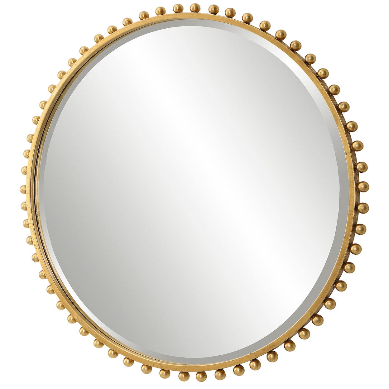 Uttermost Taza Taza Gold Round Mirror