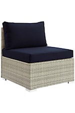 Modway Repose 6 Piece Outdoor Patio Sectional Set