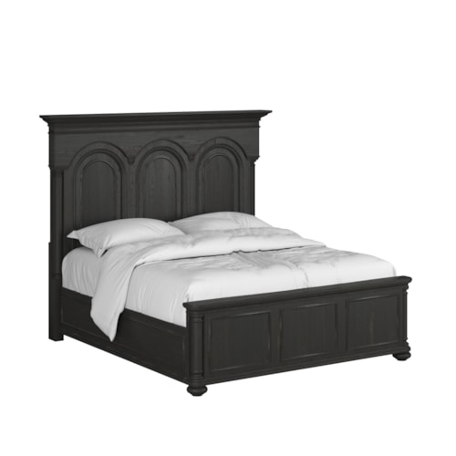 Traditional King Panel Bed