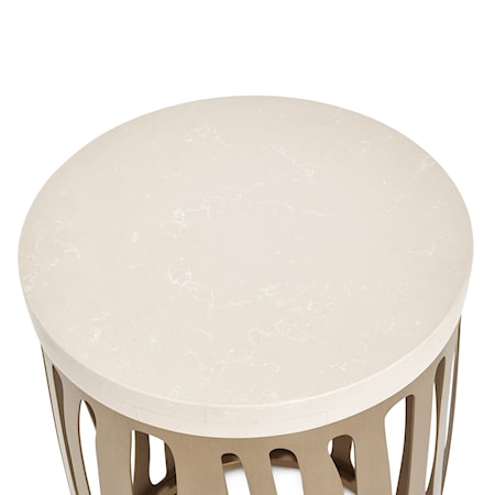 Round Chairside Table