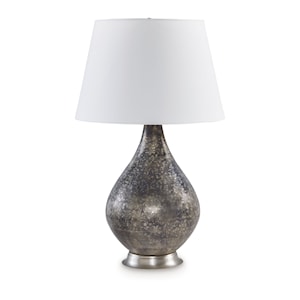 StyleLine Bluacy Glass Table Lamp - L430834