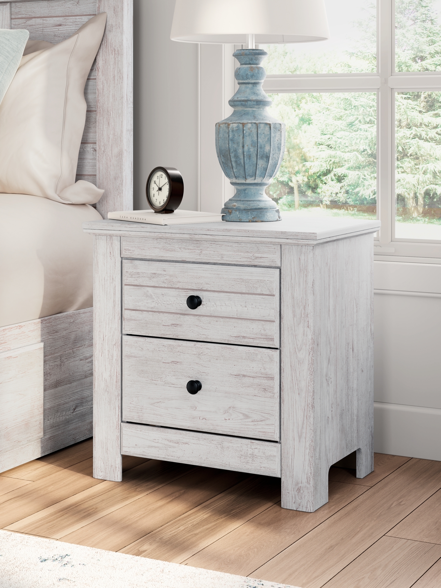 2-drawer Nightstand