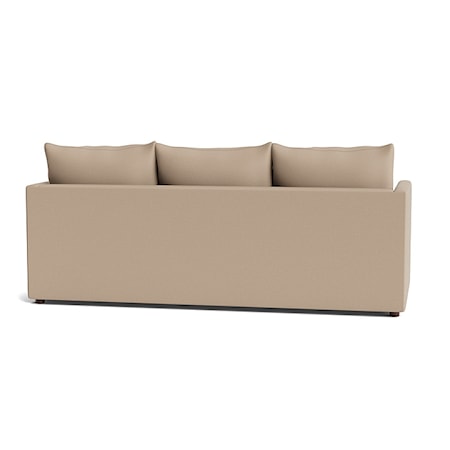 Outdoor Upholstered Thin Track Arm Sofa