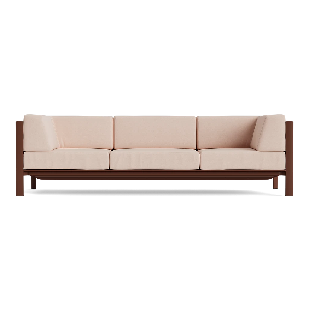 Cushioned Club Sofa