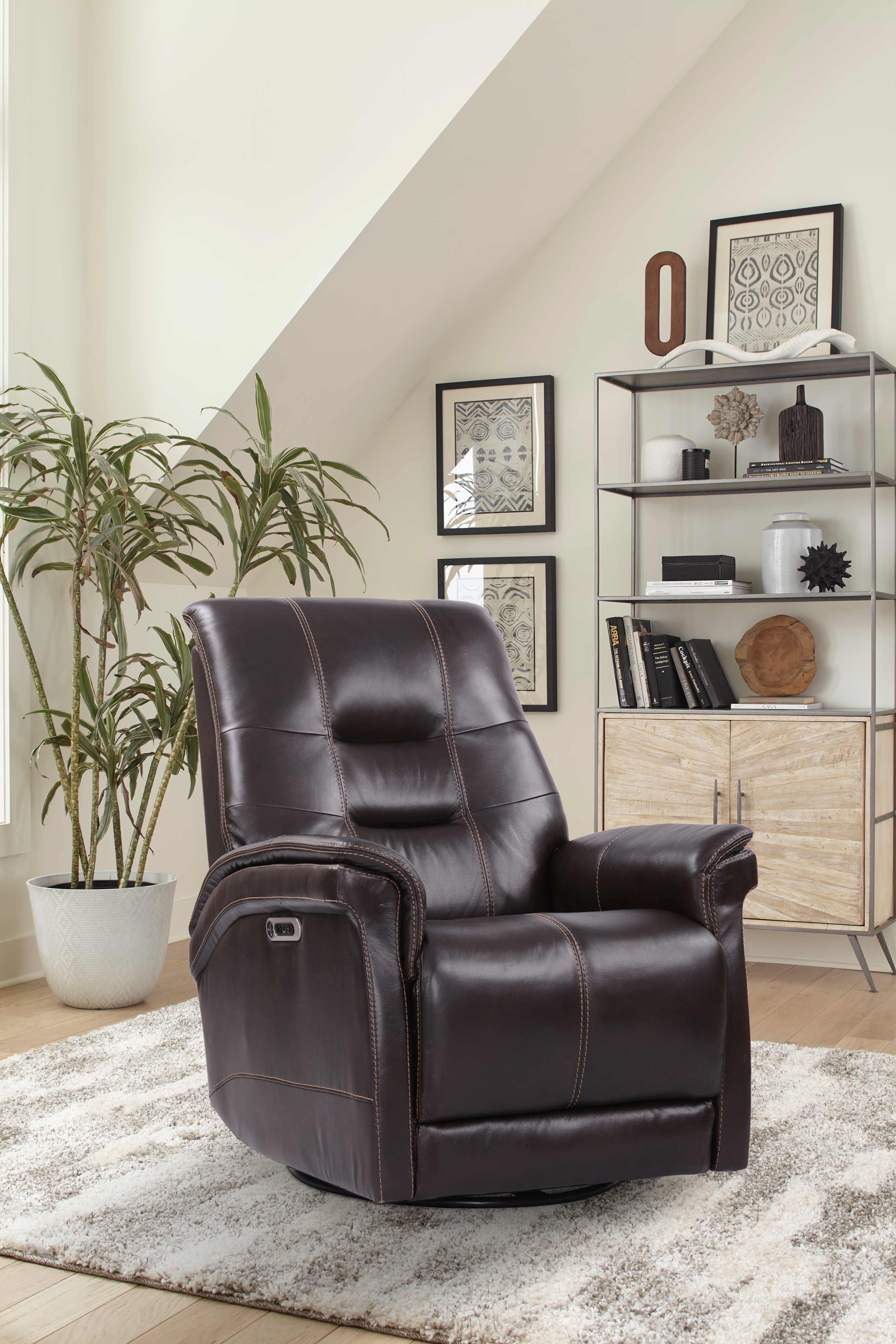 Parker Living Carnegie Power Swivel Glider Recliner (Set of 2)