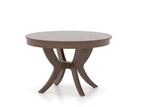 Customizable Round Wood Table