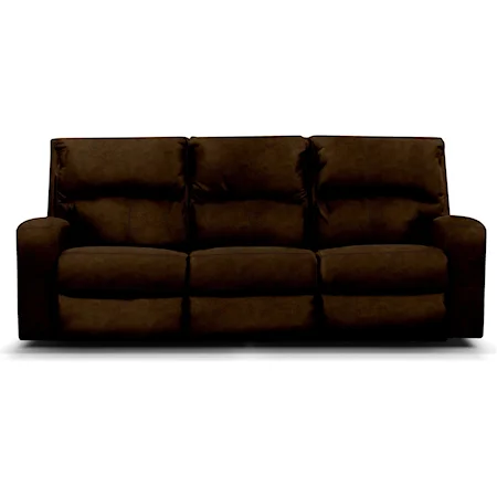 Causal Dual Reclining Sofa