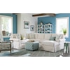 Craftmaster 917450BD 3-Pc Slipcover Sectional Sofa w/ RAF Chaise