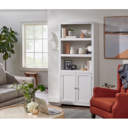 3-Shelf 74" Bookcase