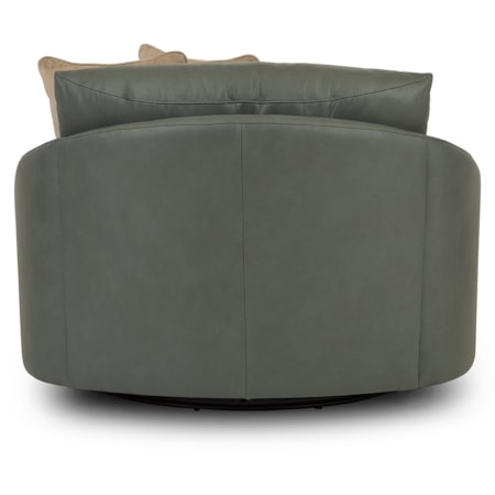 Upholstered Swivel Accent Chair