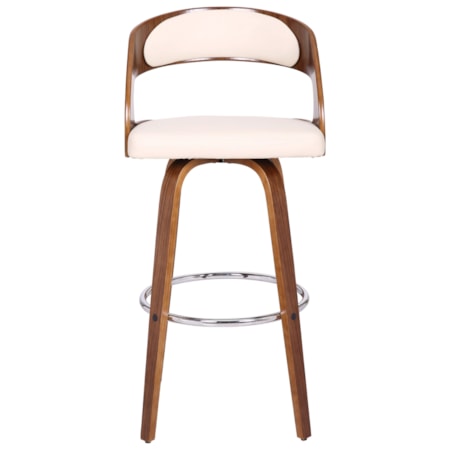 30&quot; Upholstered Bar Height Bar Stool