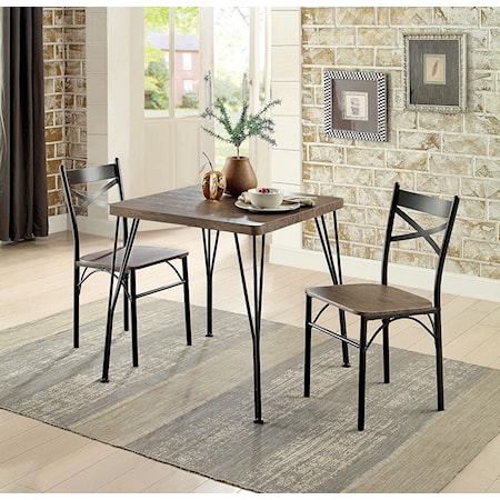 Three Piece Dining Room Set