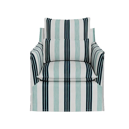 Siesta Key Outdoor Swivel Chair