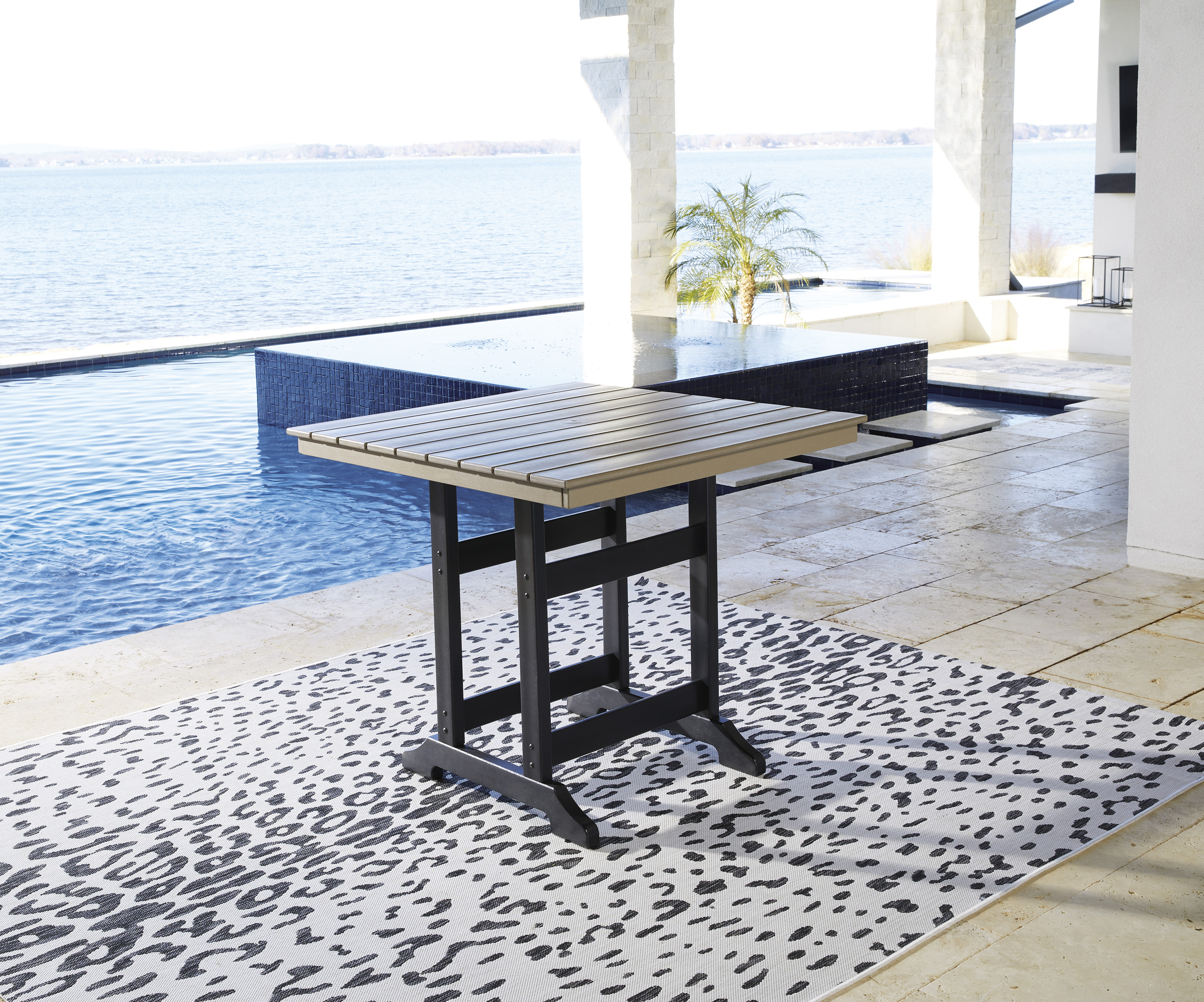 Outdoor Counter Height Dining Table