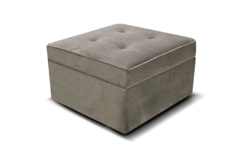 Casual Storage Ottoman with Casters