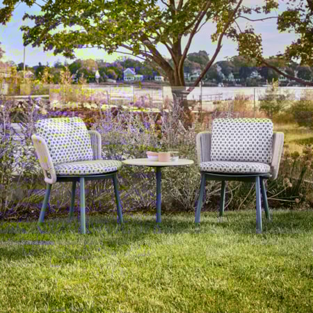 3-pc. Chair & Table Bistro-Style Set