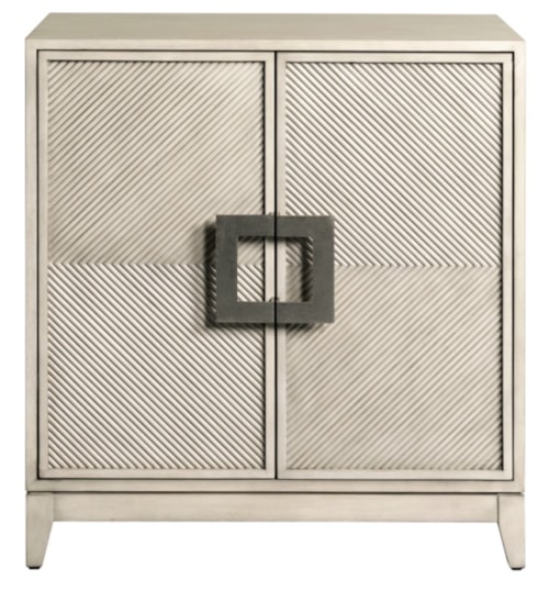 Contemporary Beaded Door chest with Wire Management Features