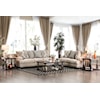 Furniture of America Jaylinn Sofa and Loveseat Set