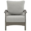 Signature Design by Ashley Visola Set of 2 Lounge Chairs w/ Cushion