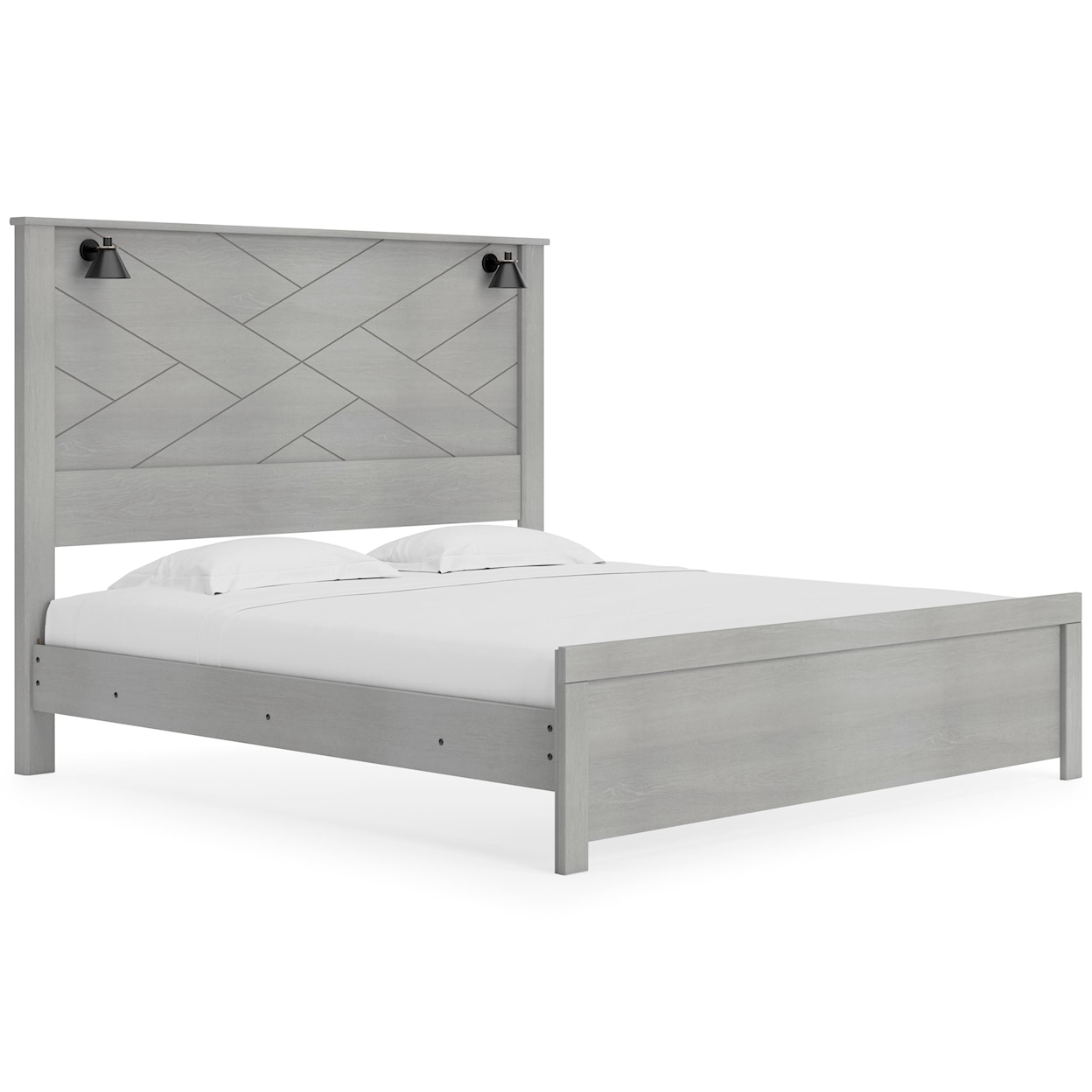 StyleLine Cottonburg King Panel Bed