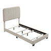 Accentrics Home Fashion Beds Twin Upholstered Bed