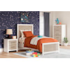 Ashley Signature Design Charbitt Twin Panel Bed