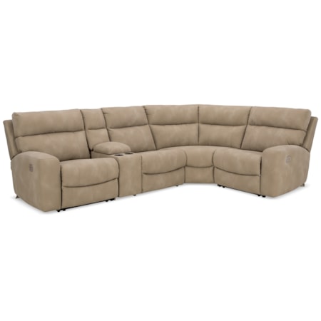 5-Piece Power Reclining Sectional