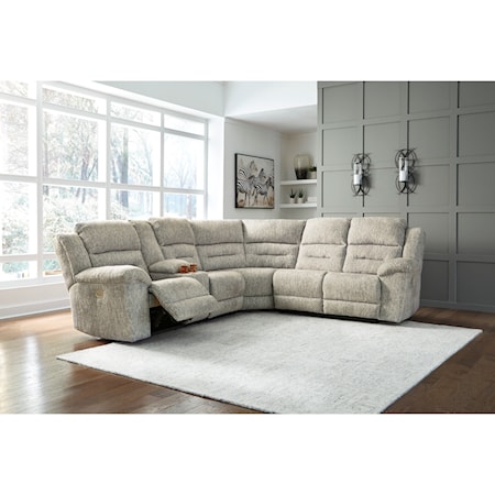 Power Reclining Sectional