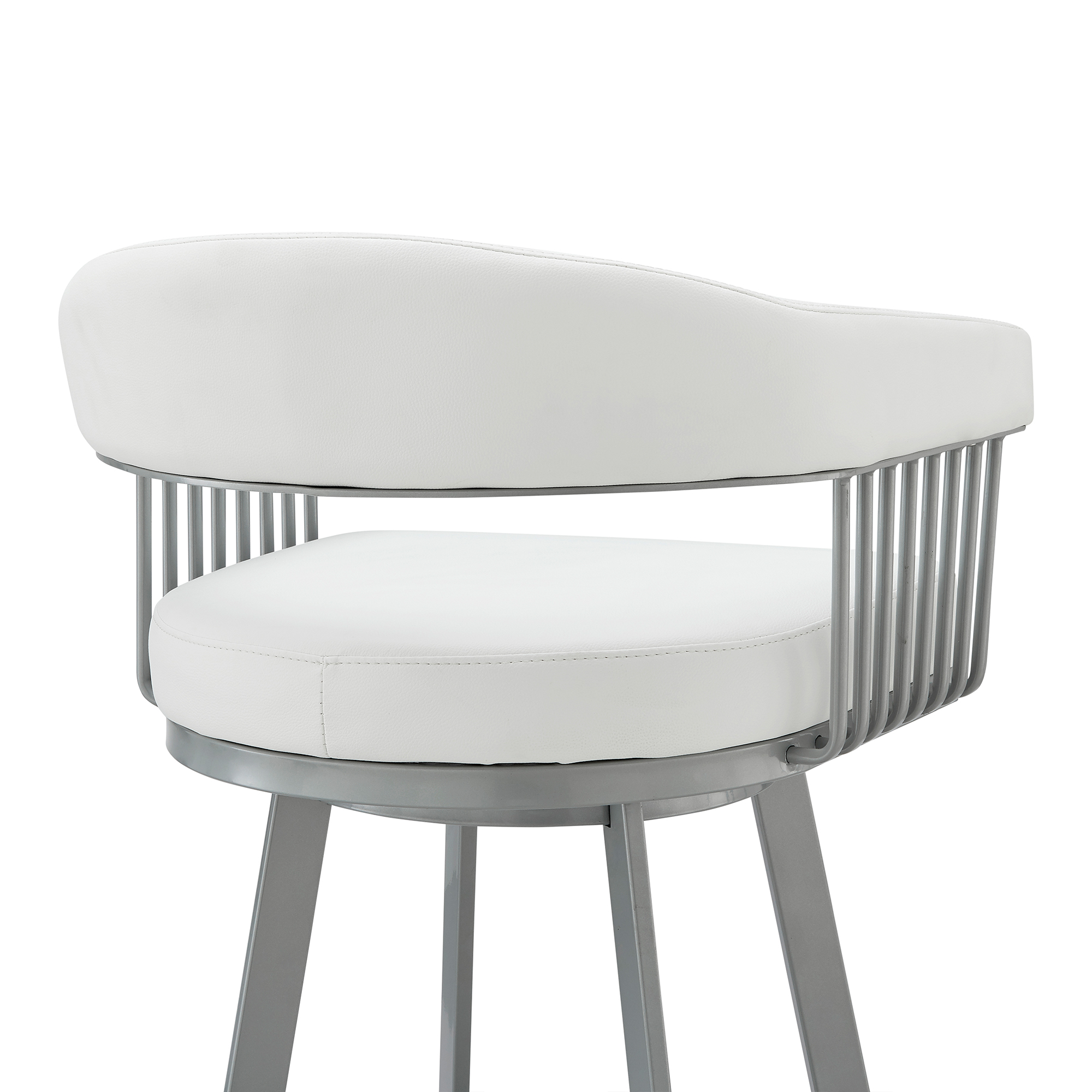 Armen Living Chelsea Counter Height Swivel Barstool