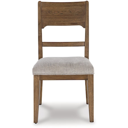 Casual Upholstered Dining Side Chair