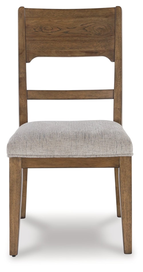Casual Upholstered Dining Side Chair