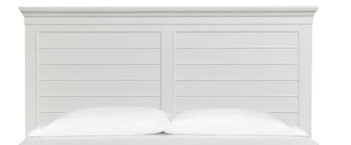 Contemporary King Panel Headboard