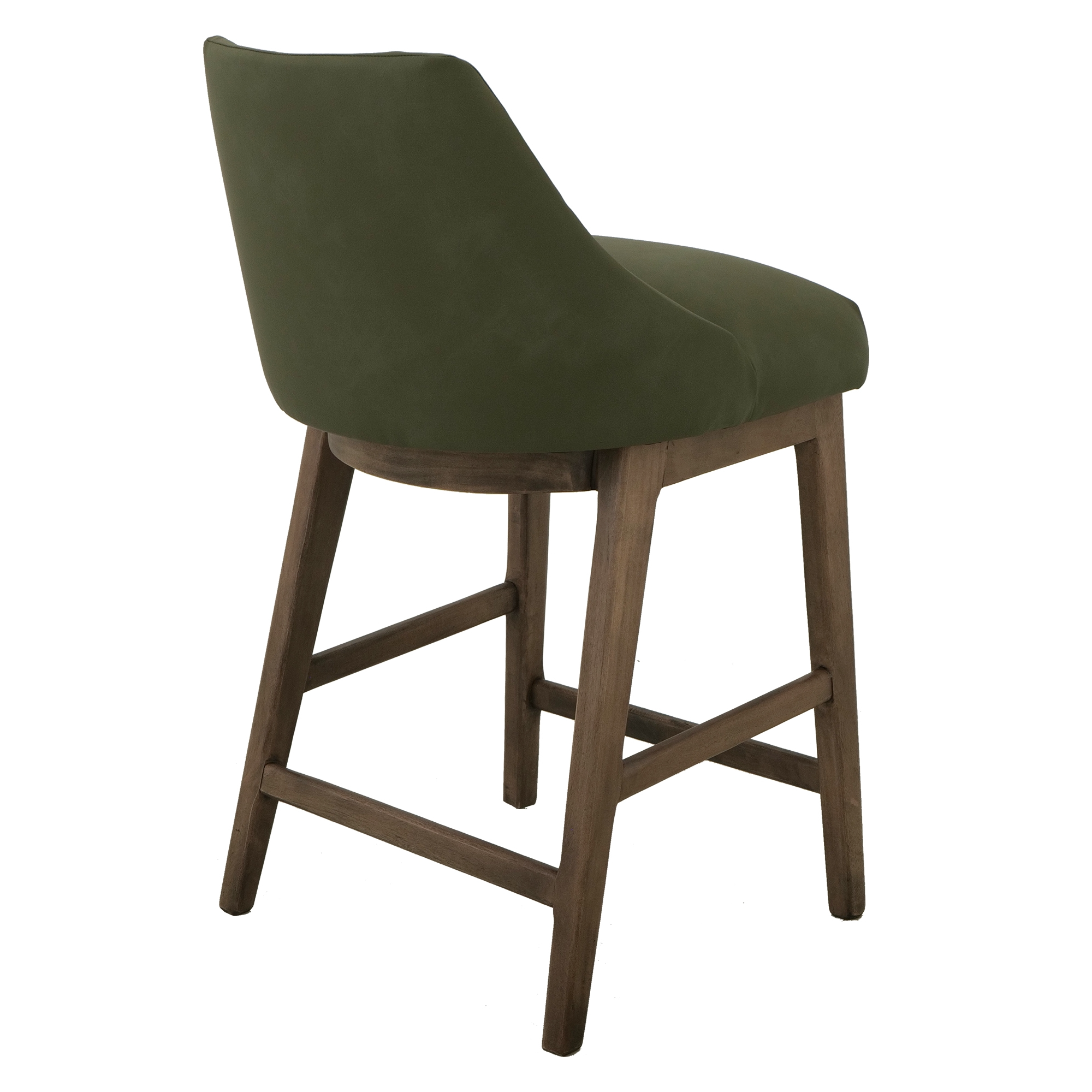 Uprooted Cherry 30" Upholstered Bar Stool