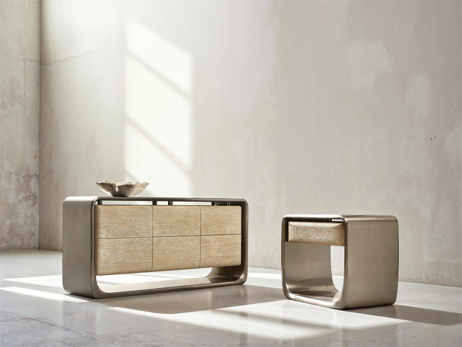 Dresser and Nightstand Set