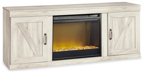 60" TV Stand with Fireplace