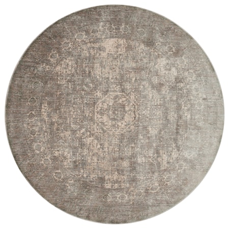 1&apos;6&quot; x 1&apos;6&quot;  Grey / Sage Rug