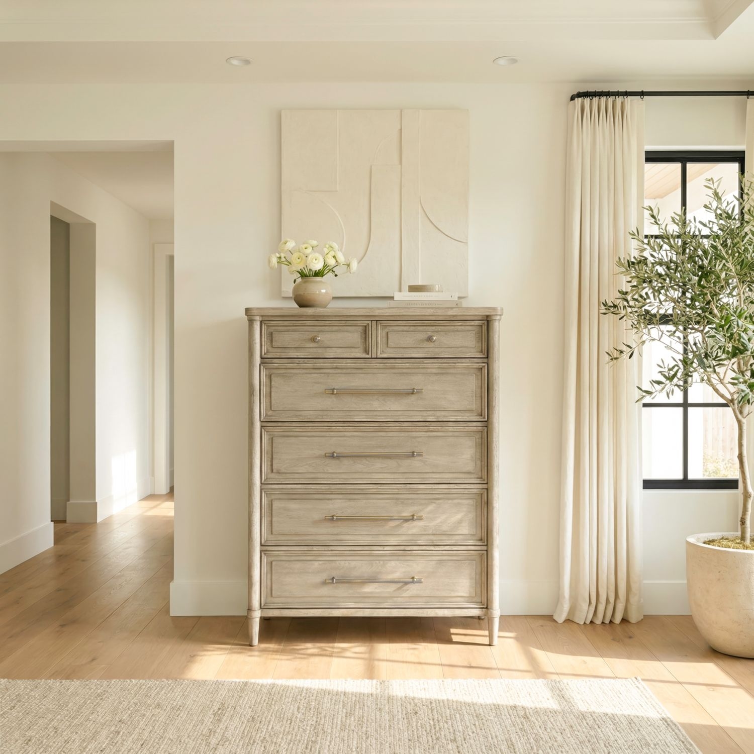 Five-Drawer Bedroom Chest