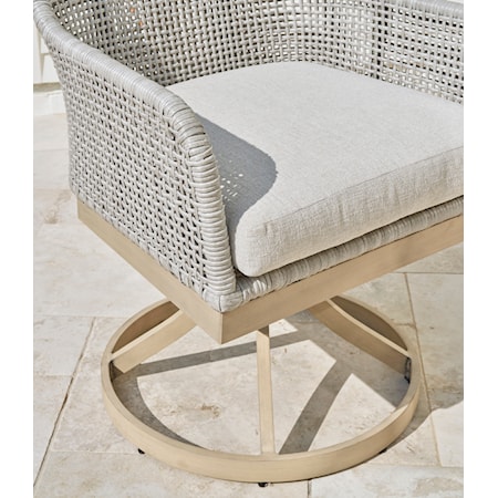 Outdoor Swivel Dining Chair