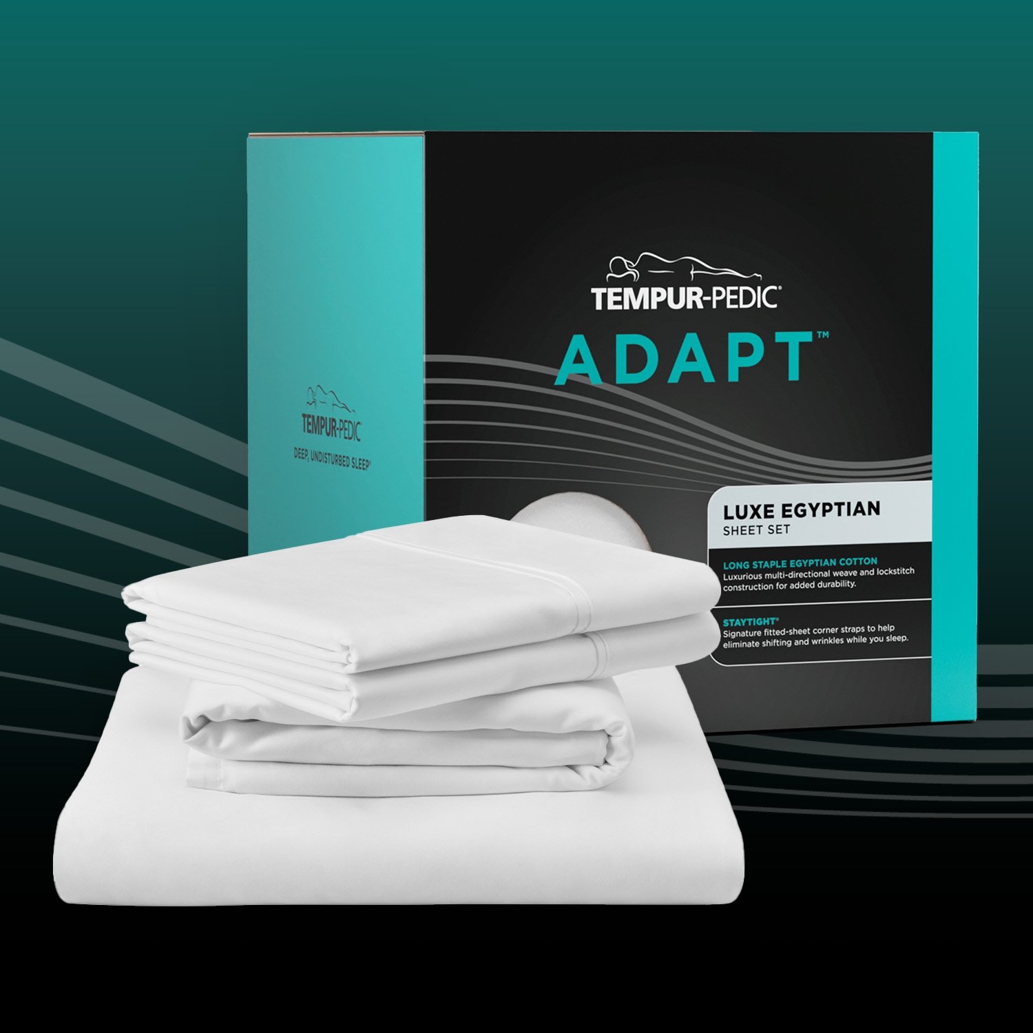 Tempur-Pedic® TEMPUR-Adapt Luxe Egyptian Cotton Sheets Tempur-Adapt Luxe Egyptian Cotton Sheets