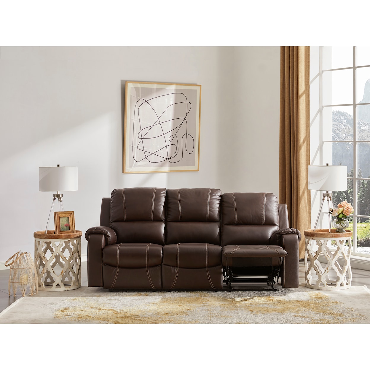 Signature Design Grixdale Reclining Sofa