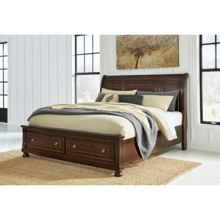 King Sleigh Bed