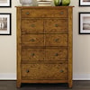 Liberty Furniture Grandpa's Cabin 5-Drawer Bedroom Chest