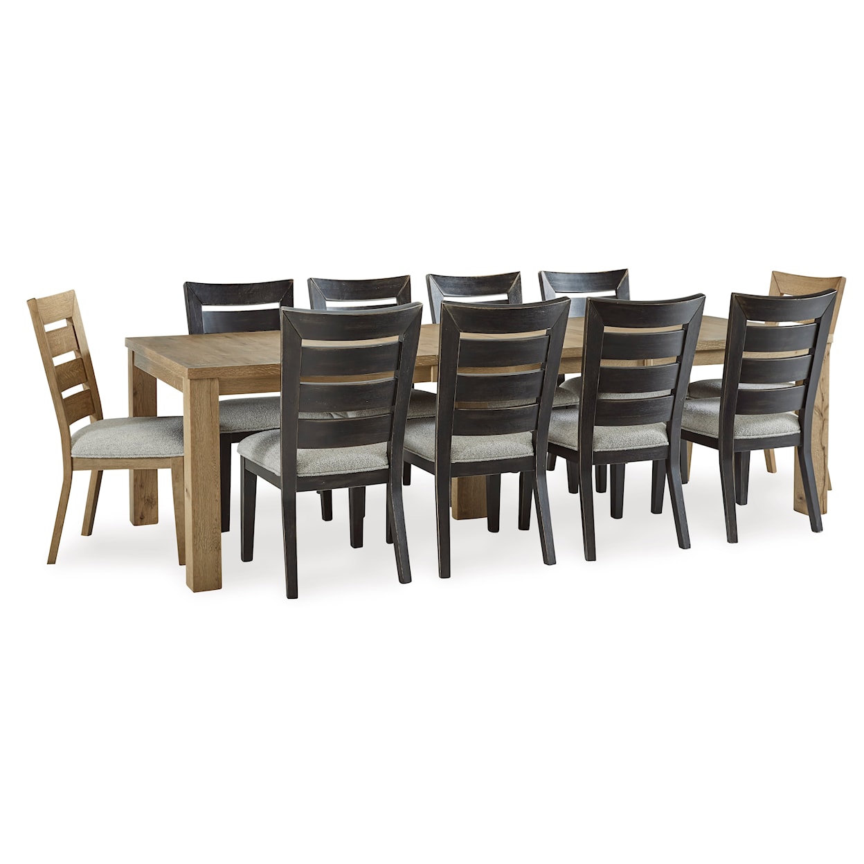 Ashley Furniture Signature Design Galliden 11-Piece Dining Set