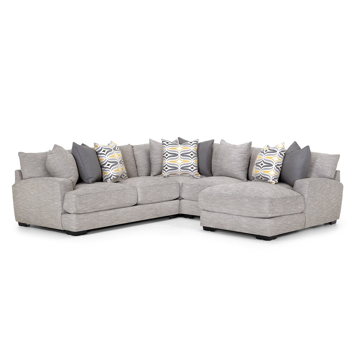 Franklin 808 Barton 4-Piece Sectional Sofa