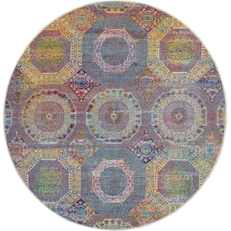 4' Round  Rug